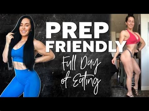 Full Day Of Eating IFBB Bikini Prep Vlog YouTube