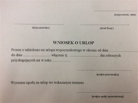 Urlop wypoczynkowy Ile dni i ile płatny Co mówi kodeks pracy Jak