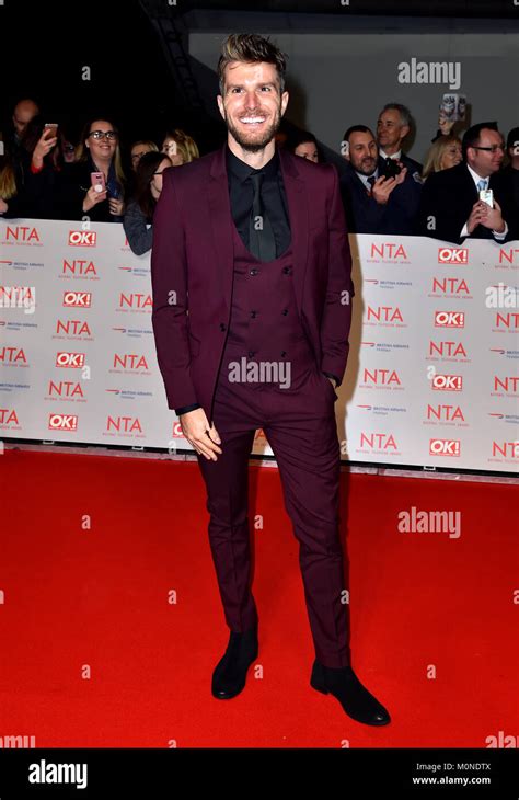 Joel Dommett Attending The National Television Awards 2018 Held At The