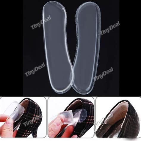 Гелевые подушечки TinyDeal для задников обуви 1 x Pair of Silicone Gel ...