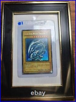 Blue Eyes White Dragon SDK 001 Kaiba Ultra Rare YuGiOh PSA QUALITY Mint