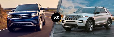 2021 Volkswagen Atlas Vs 2021 Ford Explorer