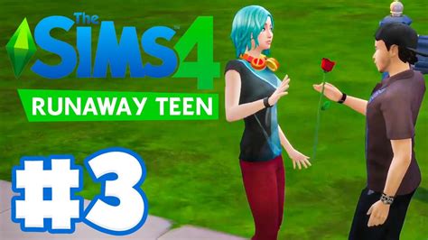 Going Out On A Date With Yuki The Sims 4 Runaway Teen Challenge