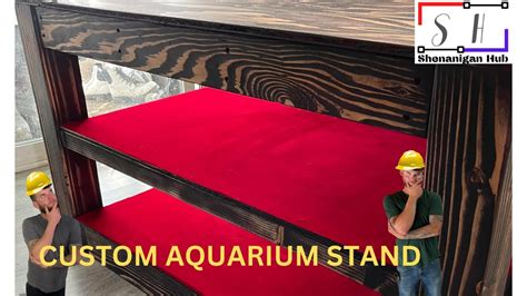 Building A Custom Aquarium Stand Youtube