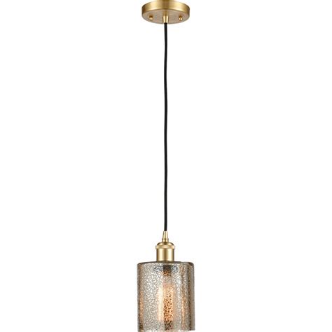 Innovations 516 1P SG G116 Ballston Cobbleskill Satin Gold LED Mini