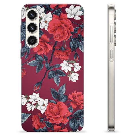 Samsung Galaxy S G Custodia Tpu Fiori Vintage