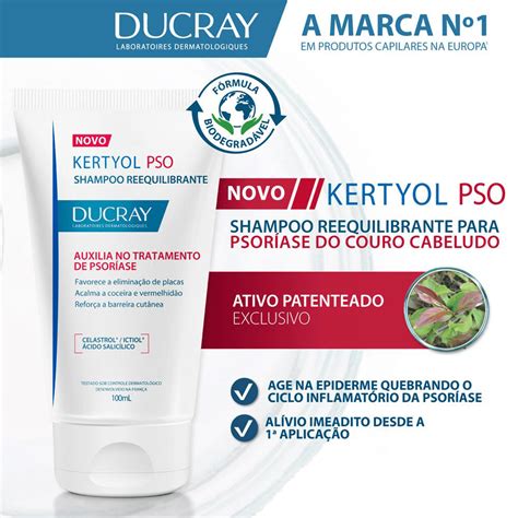 Shampoo Ducray Kertyol Pso Beleza Na Web