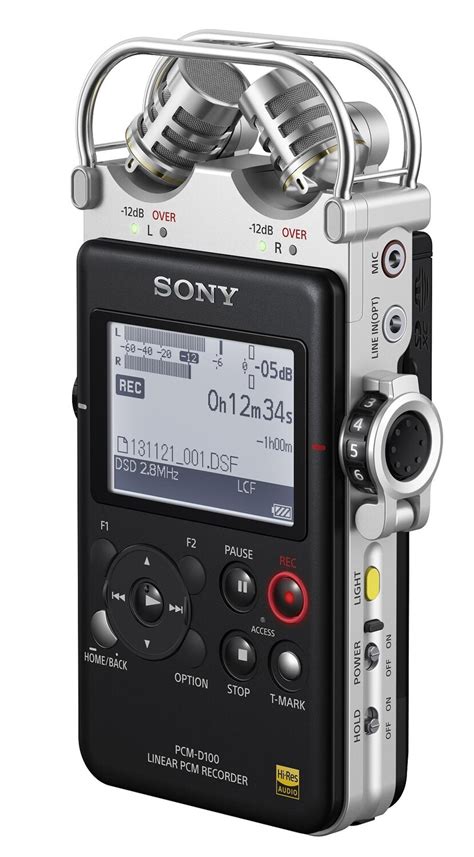 Sony Pcm D Portable High Resolution Audio Recorder