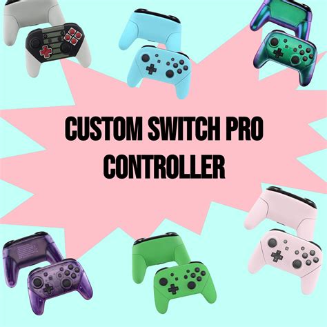 Custom Nintendo Switch Pro Controller - Etsy