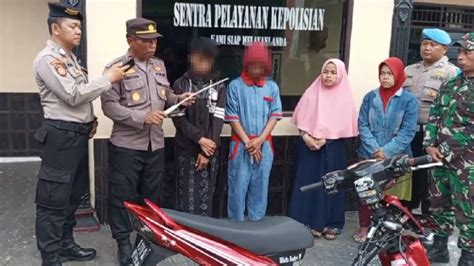 Polisi Ungkap Identitas Dua Remaja Yang Diduga Bawa Sajam Dalam Rekaman