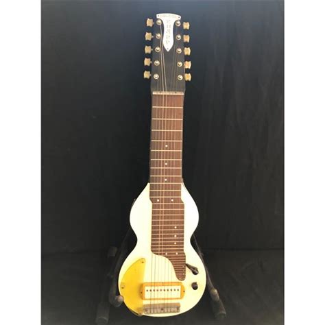 The Original 1940s Eddie Alkire Eharp 10 String Vintage Lap Steel Guitar By Epiphone In Very