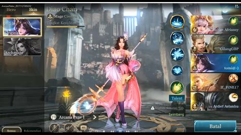 Arena Of Valor AOV Diao Chan Build Talent And Skill RECOMMENDED