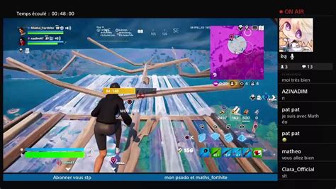 Fortnite On Fait Une Skybase Avec Azinadim Youtube