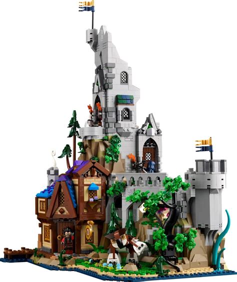 LEGO Ideas 21348 Pas Cher Dungeons Dragons Lhistoire Du Dragon Rouge