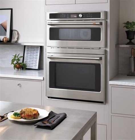 Cafe Ctc912p2ns1 Café™ 30 In Combination Double Wall Oven With Convection And Advantium