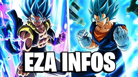 OFFIZIELL EZA LR Gogeta Blue EZA LR Vegito Blue Kommen Zum 8th