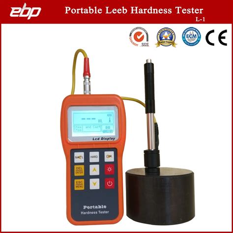 Handheld Dynamic Hardness Tester With Leeb Rebound Testing Method L