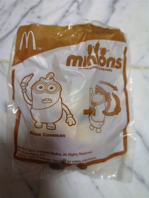 Mcdonald S Minion Caveman Hobbies Toys Toys Games On Carousell