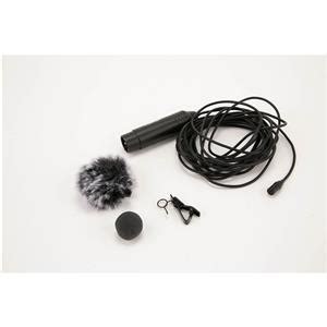 Used Comica CVM V02O 14 8 XLR Omnidirectional Lavalier Microphone