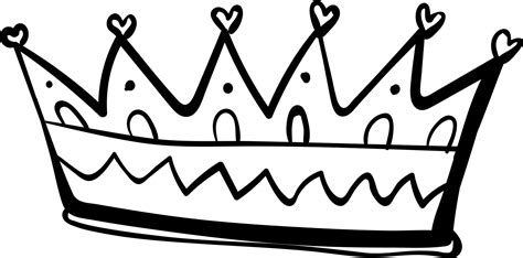 Crown drawing, illustration, vector on white background. 13790391 ...