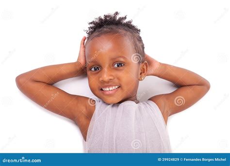 Petite Fille Africaine Adorable Image Stock Image Du Lifestyle