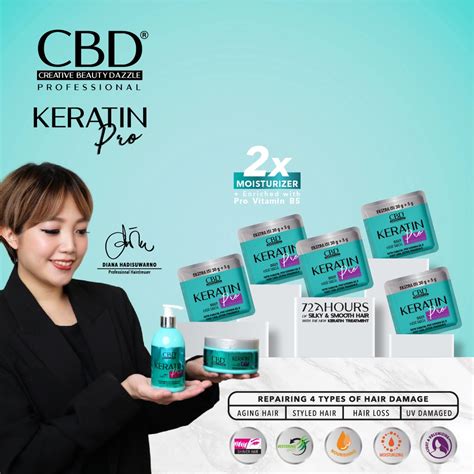 Jual Cbd Professional Keratin Pro Daily Use Hair Mask Masker Rambut