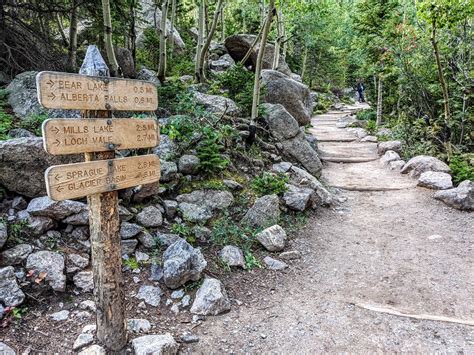 Hiking To Mills Lake Jewel Lake At Rocky Mountain National Park No