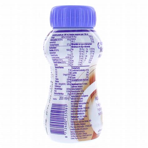 Nutricia Nutrini Drink Multi Fibre Ar Me Chocolat Ml Pharmacie