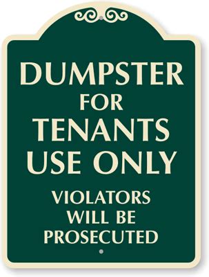 Private Property No Dumping Signs | Free Shipping Options