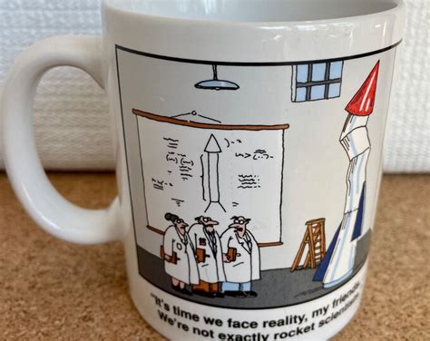 Vtg The Far Side Not Exactly Rocket Scientists Mug Gary Larson 1993