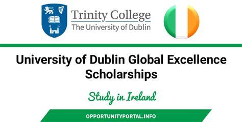 Trinity College Dublin Scholarships In Ireland 2025 (Funded) - Opportunity Portal