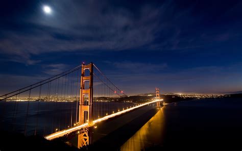 Golden Gate Bridge Night Wallpapers Top Free Golden Gate Bridge Night