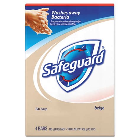 Safeguard Deodorant Bar Soap Light Scent 4 Oz 48carton 08833