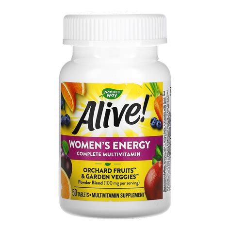 Nature S Way Alive Women S Energy Complete Multivitamin Tablets