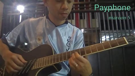 Payphone Guitar Cover Maroon 5 Fingerstyle Youtube