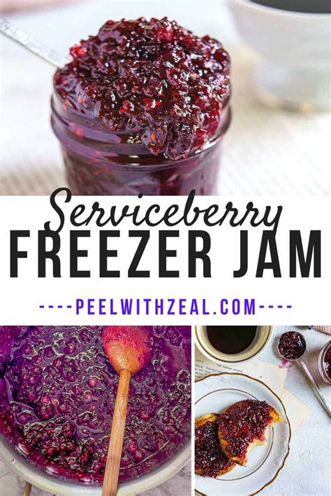 Serviceberry Jam- Freezer Jam Recipe | Recipe | Freezer jam recipes ...