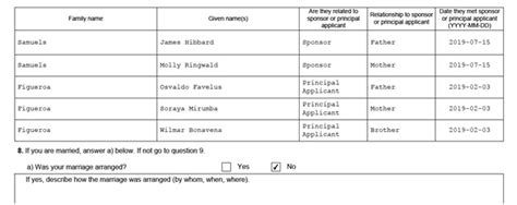 Form Imm 5532 Relationship Information And Sponsorship Evaluation