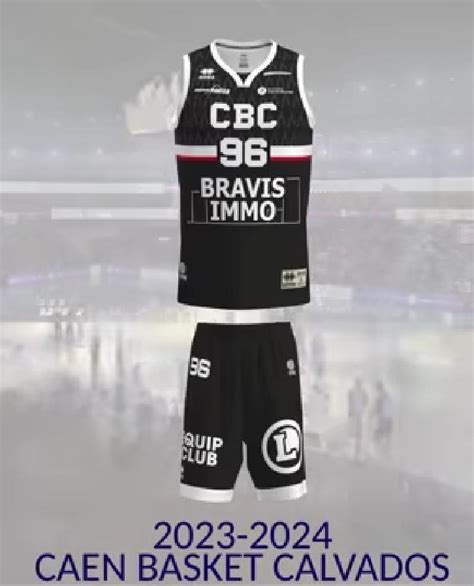 Basket N M Le Caen Bc D Voile Ses Nouveaux Maillots Pour La Saison