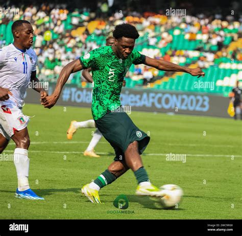 Ola Aina In Action Against Equatorial Guinea At AFCON In Cote D Ivoire