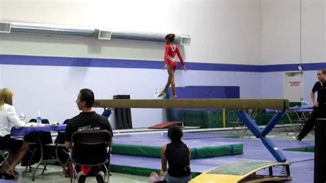 Amari Evans Balance Beam Youtube