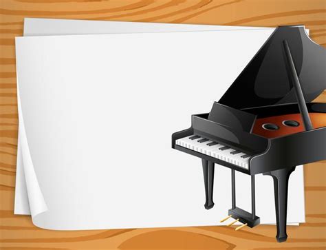 Piano Banner 521941 Vector Art At Vecteezy