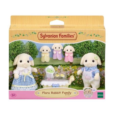 Familia Conejo Flora Sylvanian Families