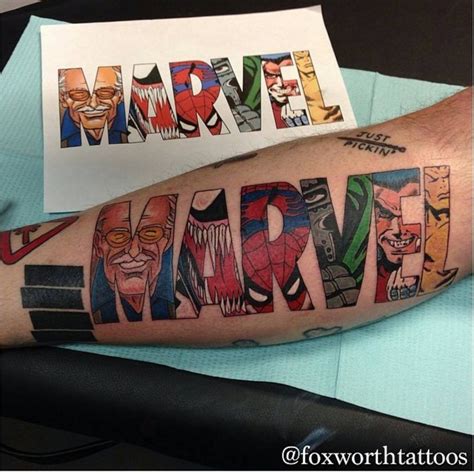 30 Amazing Marvel Tattoo Ideas And Inspiration Art Tattoo Ideas