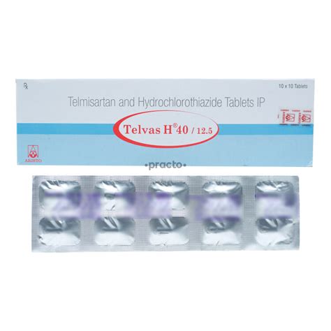 Telvas H 12 5 40 Mg Tablet Uses Dosage Side Effects Price