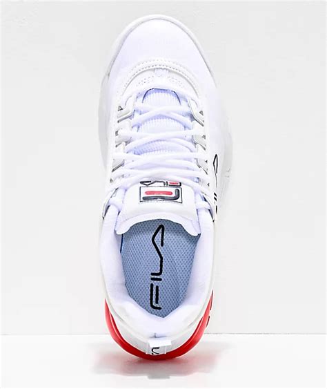 FILA Disruptor 2A White & Red Shoes