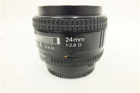 Yahoo オークション Nikon ニコン Af Nikkor 24mm 2 8d レンズ 中古