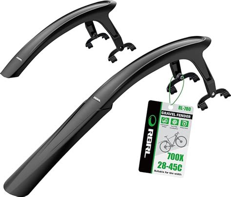 RBRL Bike Fender Set Quick Release Bike Fenders For Gravel And Road