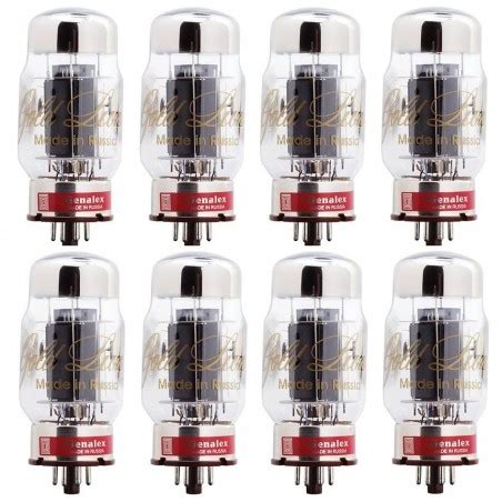 GENALEX GOLD LION KT88 MATCHED OCTET VACUUM TUBES TESTED