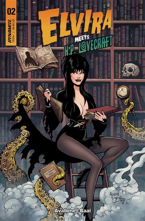 Jan240187 Elvira Meets Hp Lovecraft 2 Cvr A Acosta Previews World