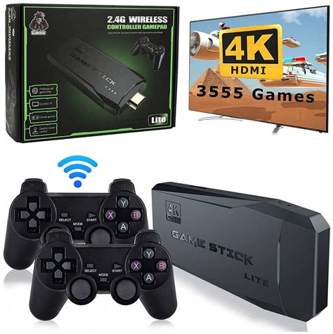 Игровая приставка для телевизора 3000 игр. Jetson Game Stick 4K